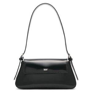 DKNY Glossy Black Shoulder Bag